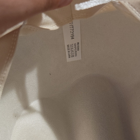 White Cowboy Hat with Silver Accents - Picture 3 of 3